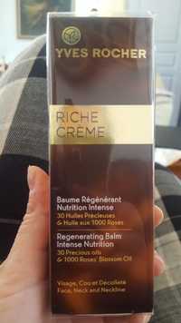 YVES ROCHER - Riche crème - Baume régénérant nutrition intense