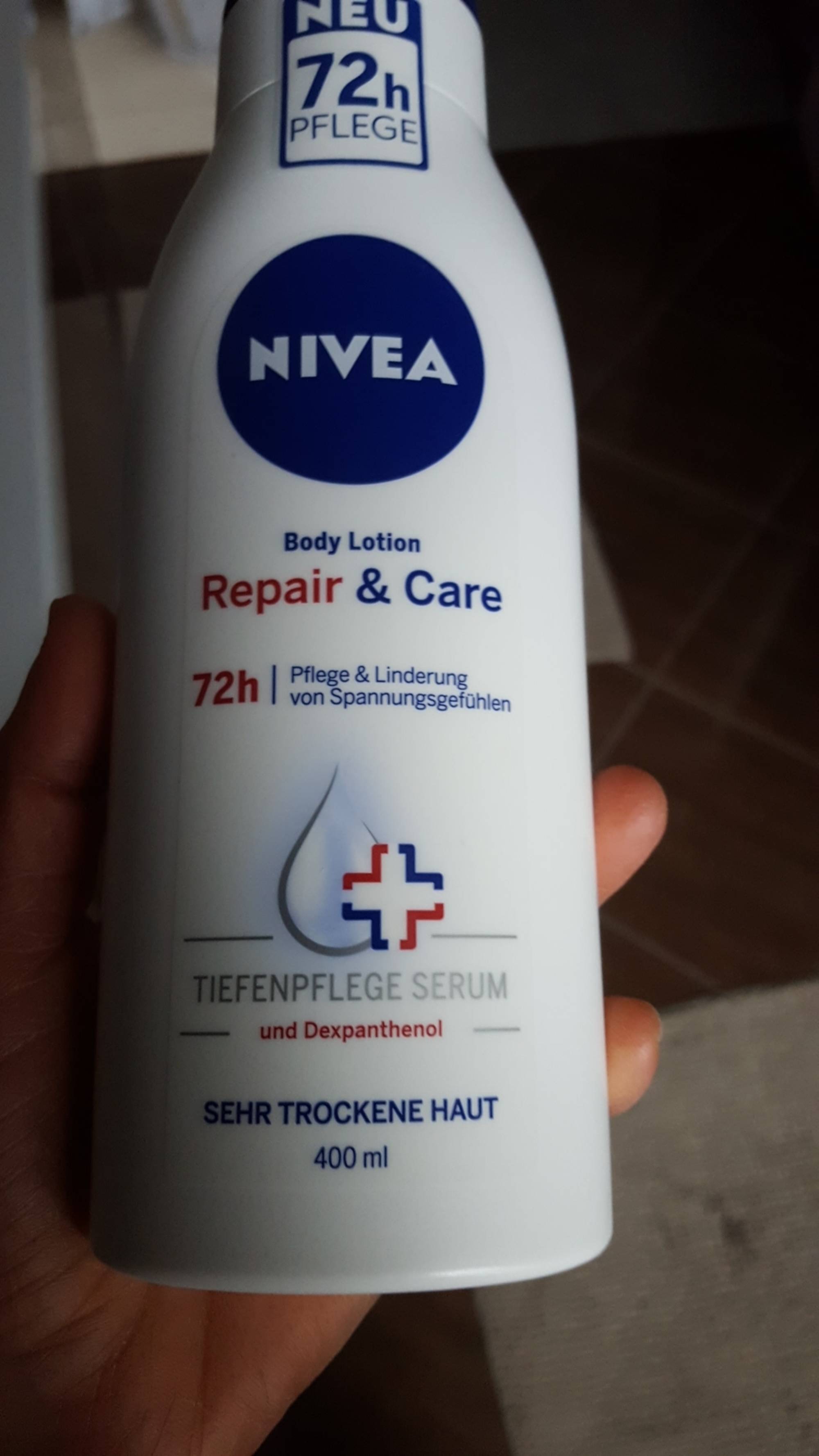 NIVEA - Body lotion repair & care 72h