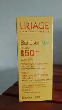 URIAGE - Bariésun Mat - Fluide très haute protection spf 50+