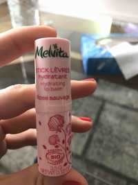 MELVITA - Stick lèvres hydratant - Rose sauvage
