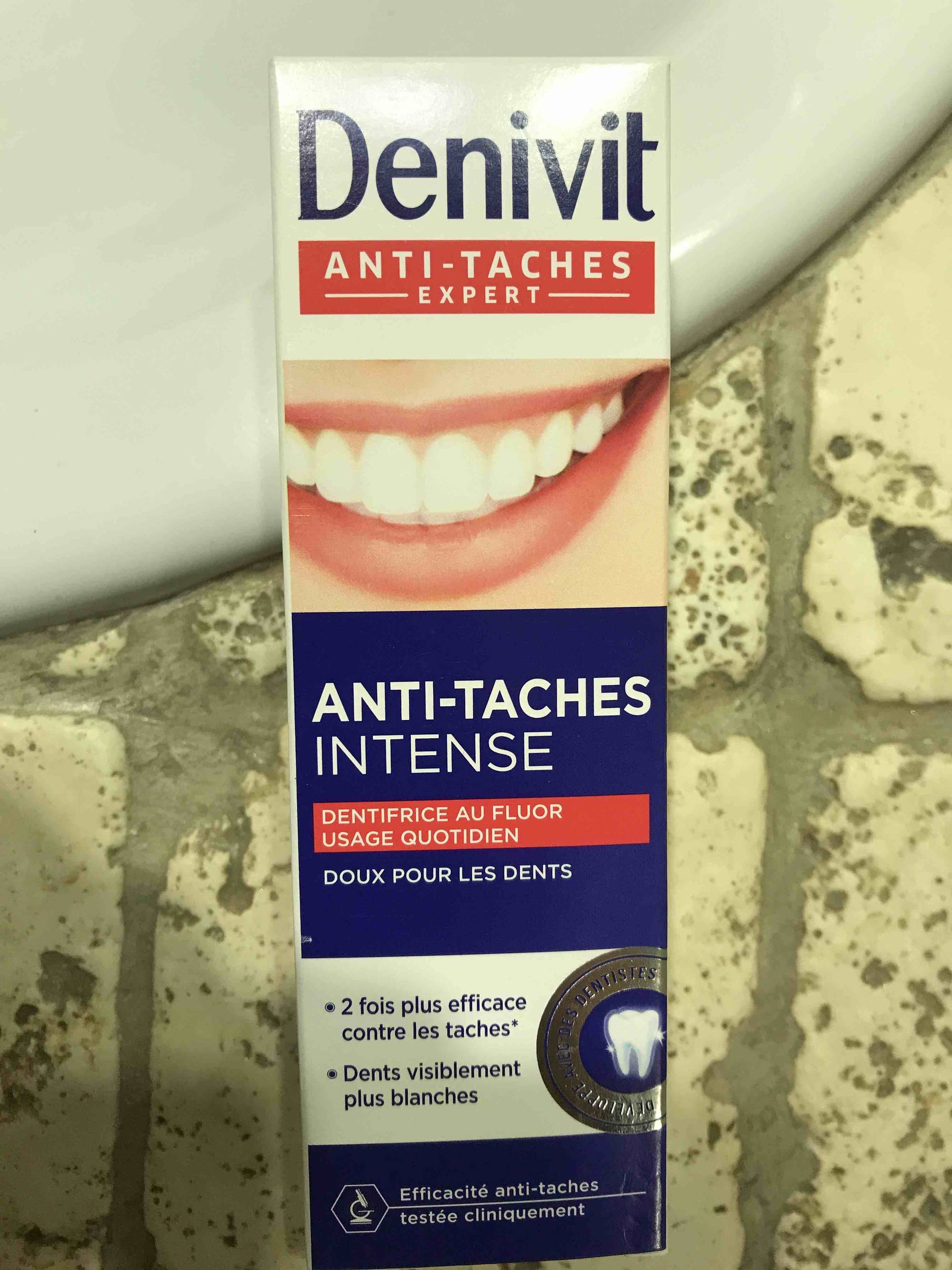 DENIVIT - Dentifrice anti-taches intense