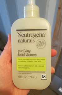 NEUTROGENA - Naturals - Purifying facial cleanser