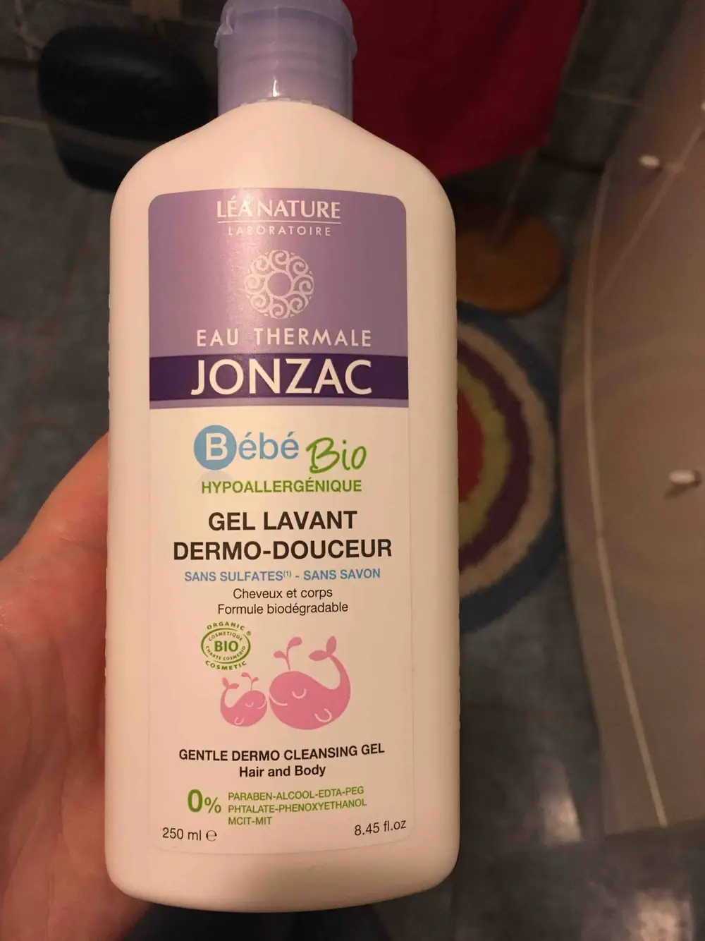 EAU THERMALE JONZAC - Gel lavant dermo-douceur bébé bio