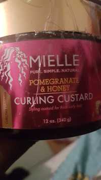 MIELLE - Pomegranate & honey - Curling custard