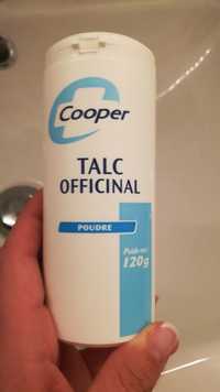 COOPER - Talc Officinal - Poudre