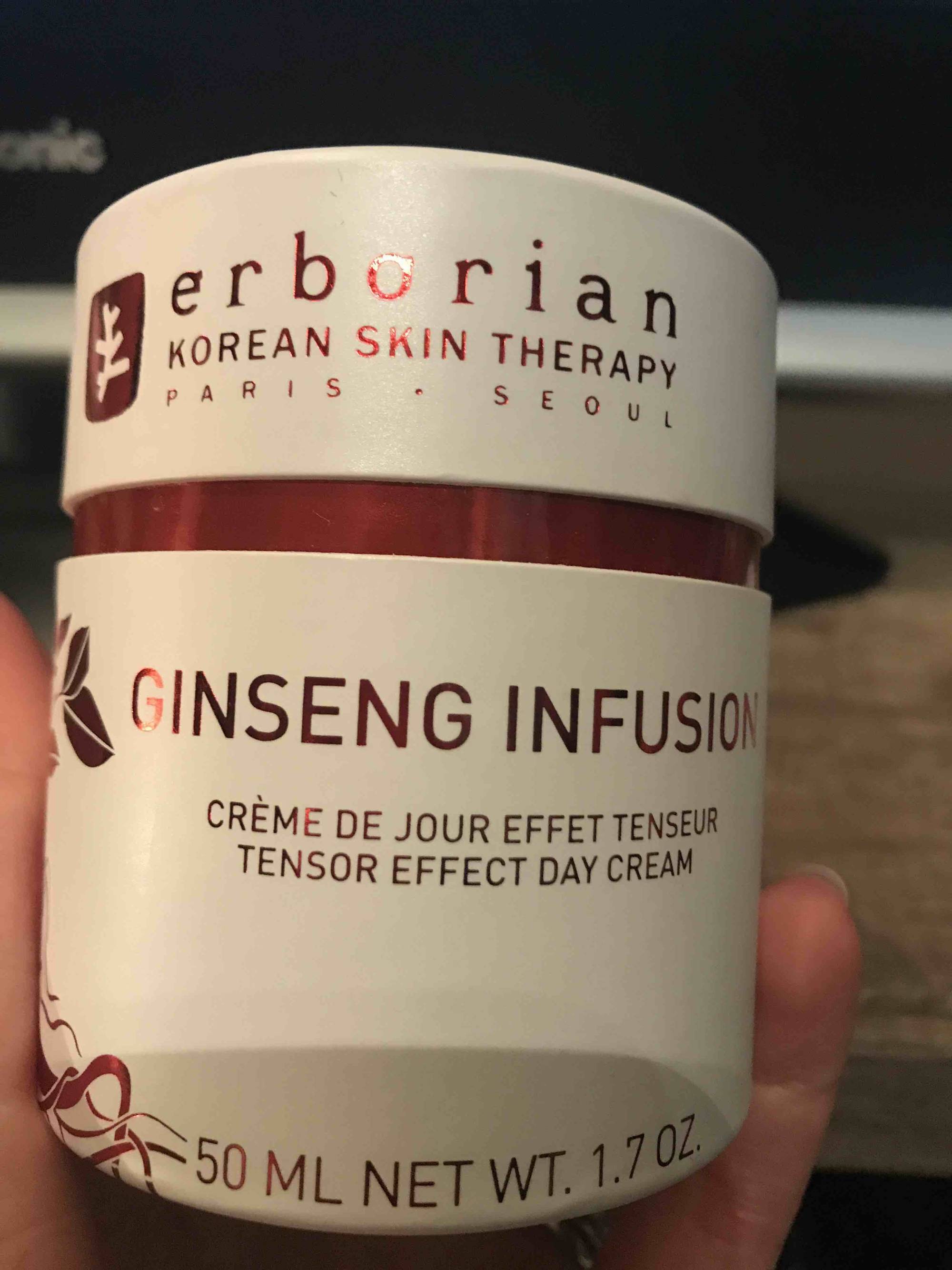 ERBORIAN - Ginseng infusion - Crème de jour