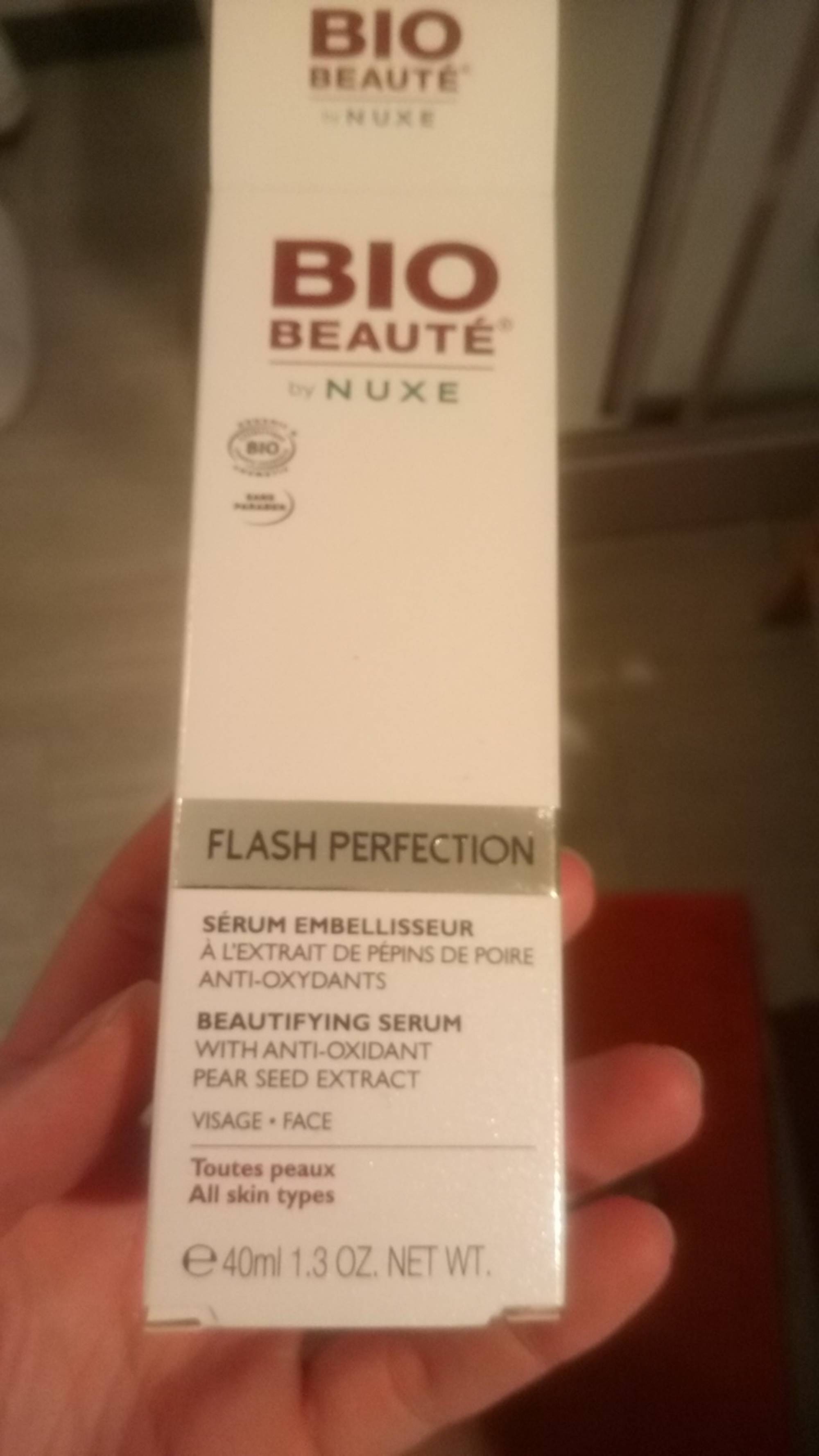 NUXE - Bio Beauté - Flash perfection sérum embelliseur