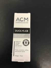ACM LABORATOIRE DERMATOLOGIQUE - Duolys.ce - Sérum intensif anti-oxydant