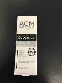 ACM LABORATOIRE DERMATOLOGIQUE - Duolys.ce - Sérum intensif anti-oxydant