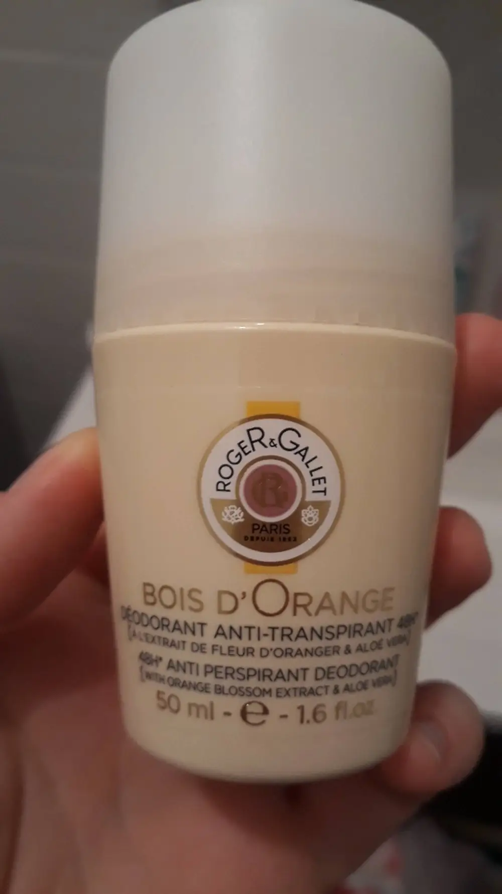 ROGER & GALLET - Bois d'orange - Déodorant anti-transpirant 48h