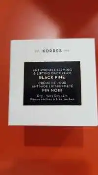 KORRES - Pin noir - Crème de jour anti-âge lift-fermeté