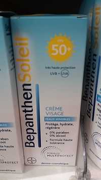 BEPANTHEN - Soleil - Crème visage très haute protection FPS 50+
