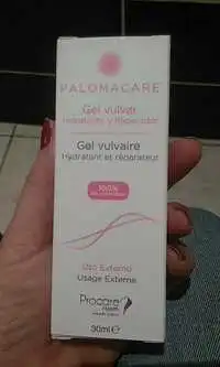 PALOMACARE - Gel vulvaire hydratant et réparateur