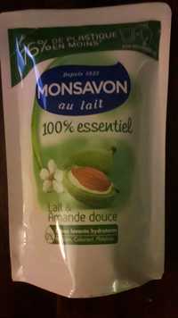 MONSAVON - Lait & Amande douce - Crème lavante hydratante