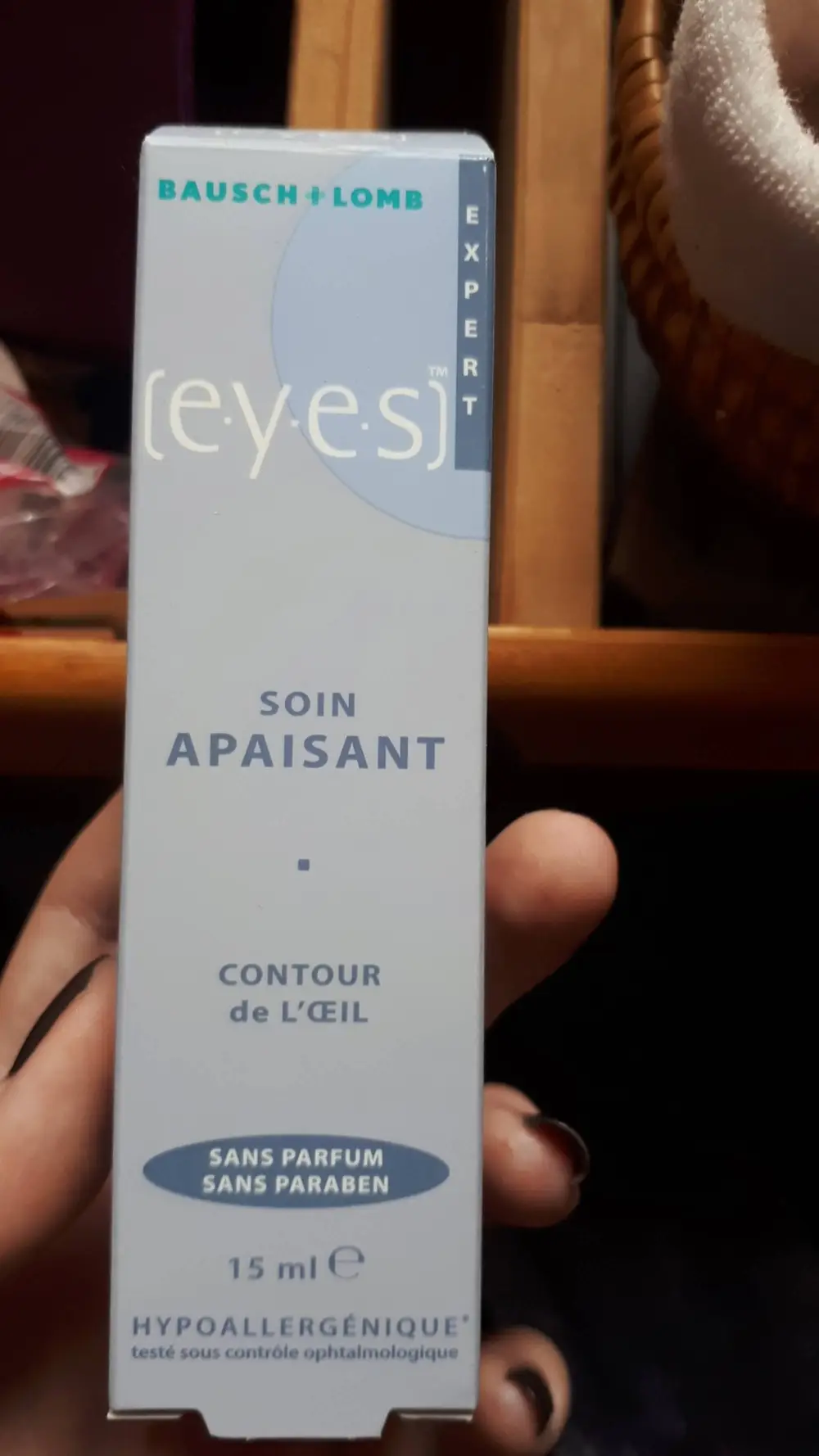 BAUSCH + LOMB - Eyes expert - Soin apaisant contour de l'oeil