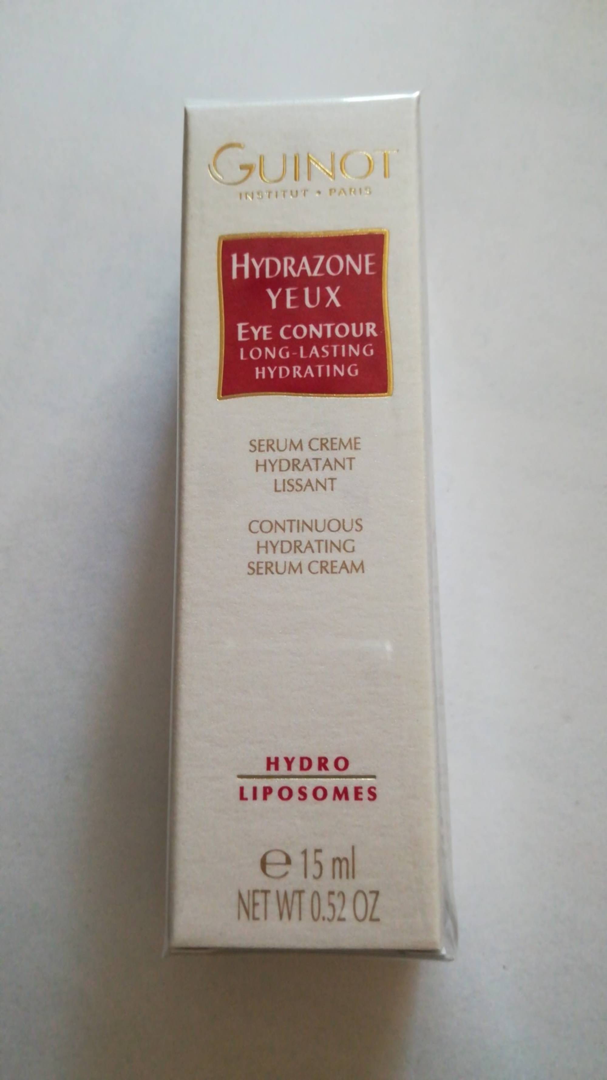 GUINOT - Hydrazone yeux - Serum crème