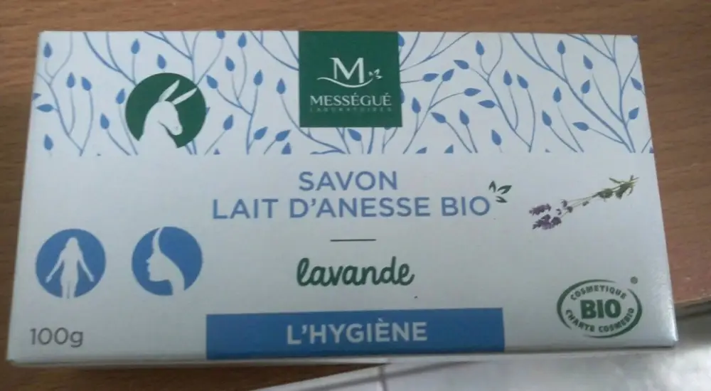 MESSÉGUÉ - Lavande - Savon lait d’ânesse bio