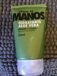 DELIPLUS - Crema de manos - Hidratante aloe vera