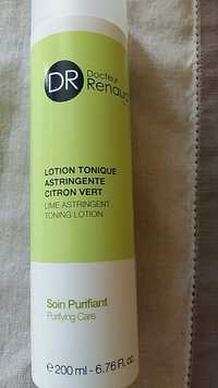 DR RENAUD - Lotion tonique astringente - Citron vert - Soin purifiant