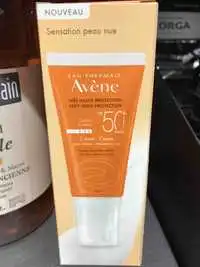 AVÈNE - Crème sans parfum spf 50+