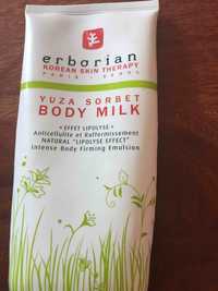 ERBORIAN - Yuza sorbet body milk