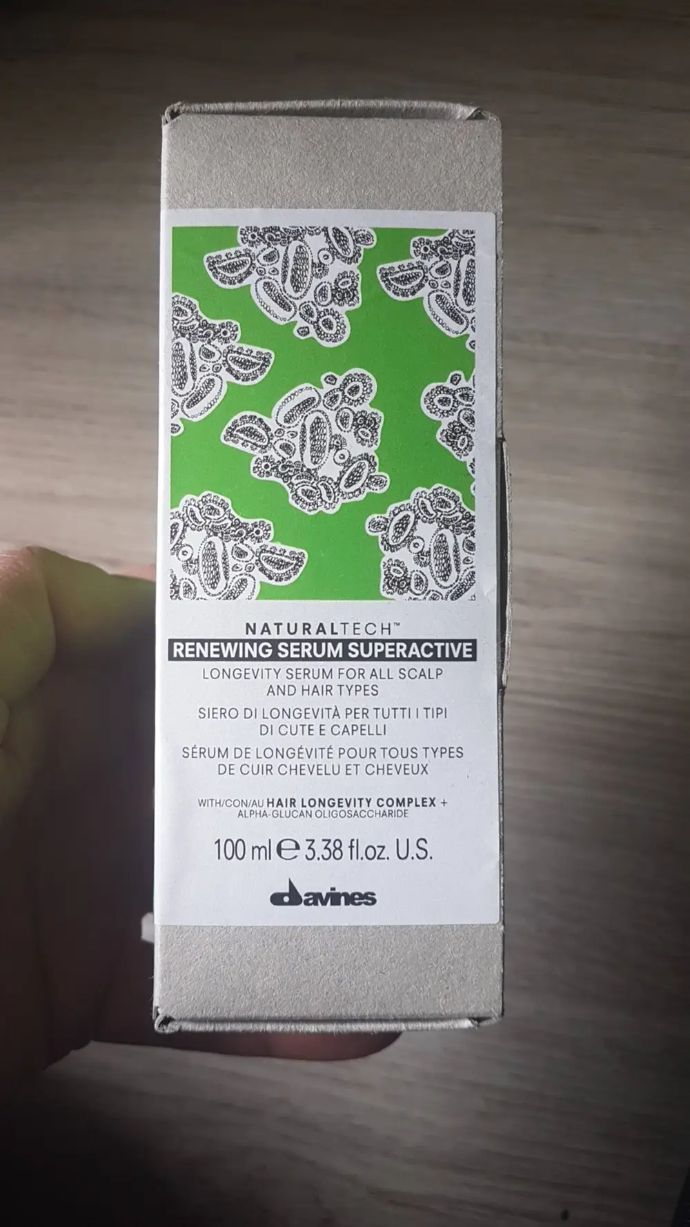 DAVINES - Naturaltech renewing serum superactive - Sérum de longévité 