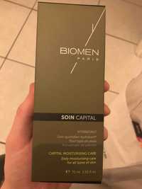 BIOMEN - Soin Capital - Soin quotidien hydratant
