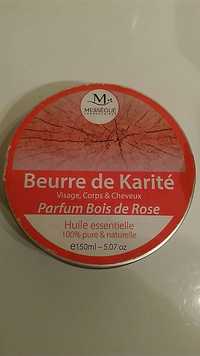 MESSÉGUÉ - Beurre de karité Parfum Bois de Rose