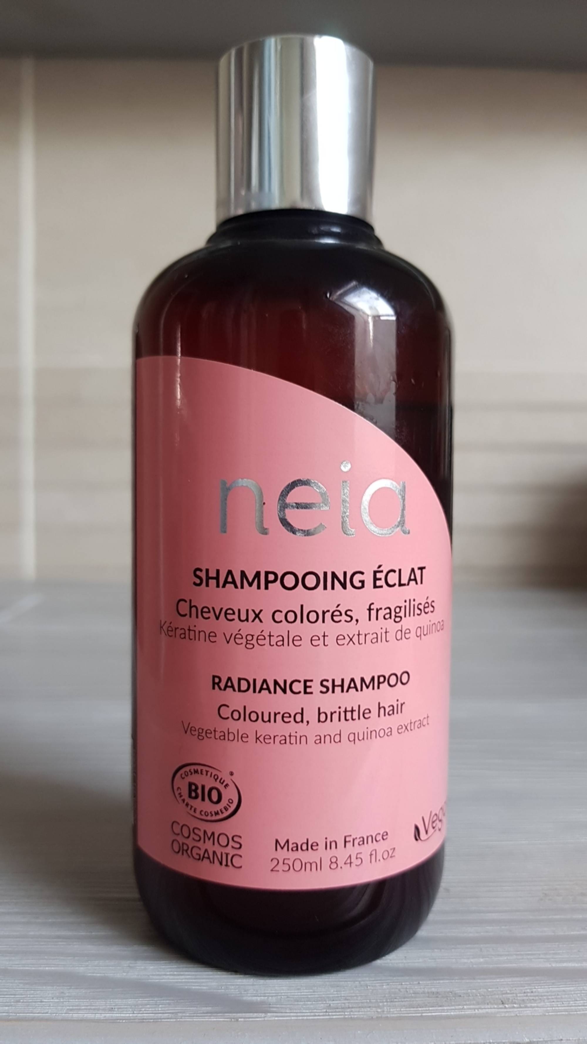 NEIA - Shampooing éclat cheveux colorés fragilisés