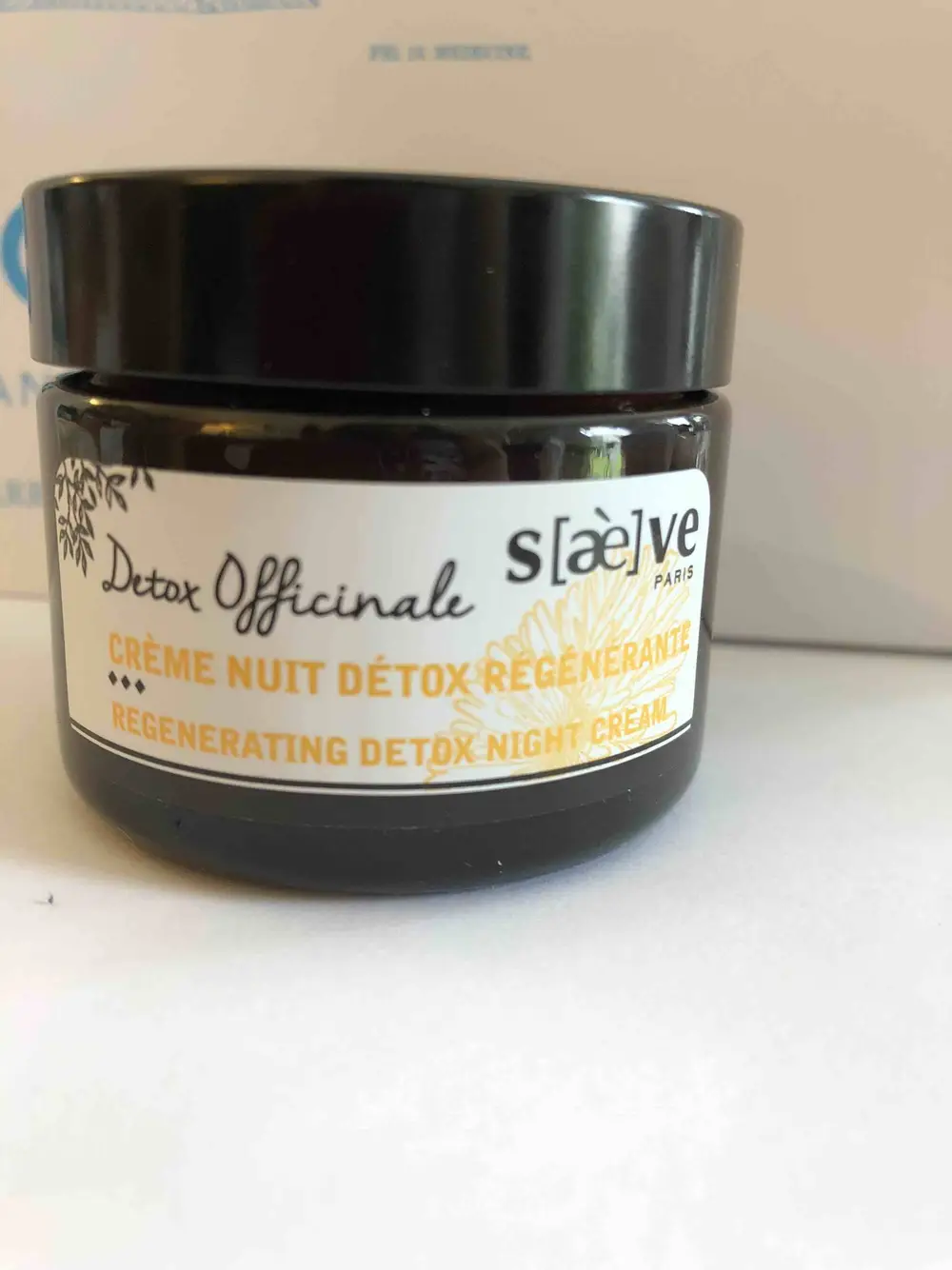 SAÈVE - Détox officinale - Crème nuit détox régénérante