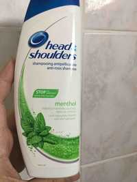 HEAD & SHOULDERS - Shampooing antipelliculaire menthol