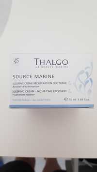 THALGO - Source marine - Sleeping crème récupération nocturne