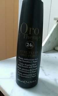 ORO THERAPY 24K - Curl fluid oro puro - Fluide définition des bouclés