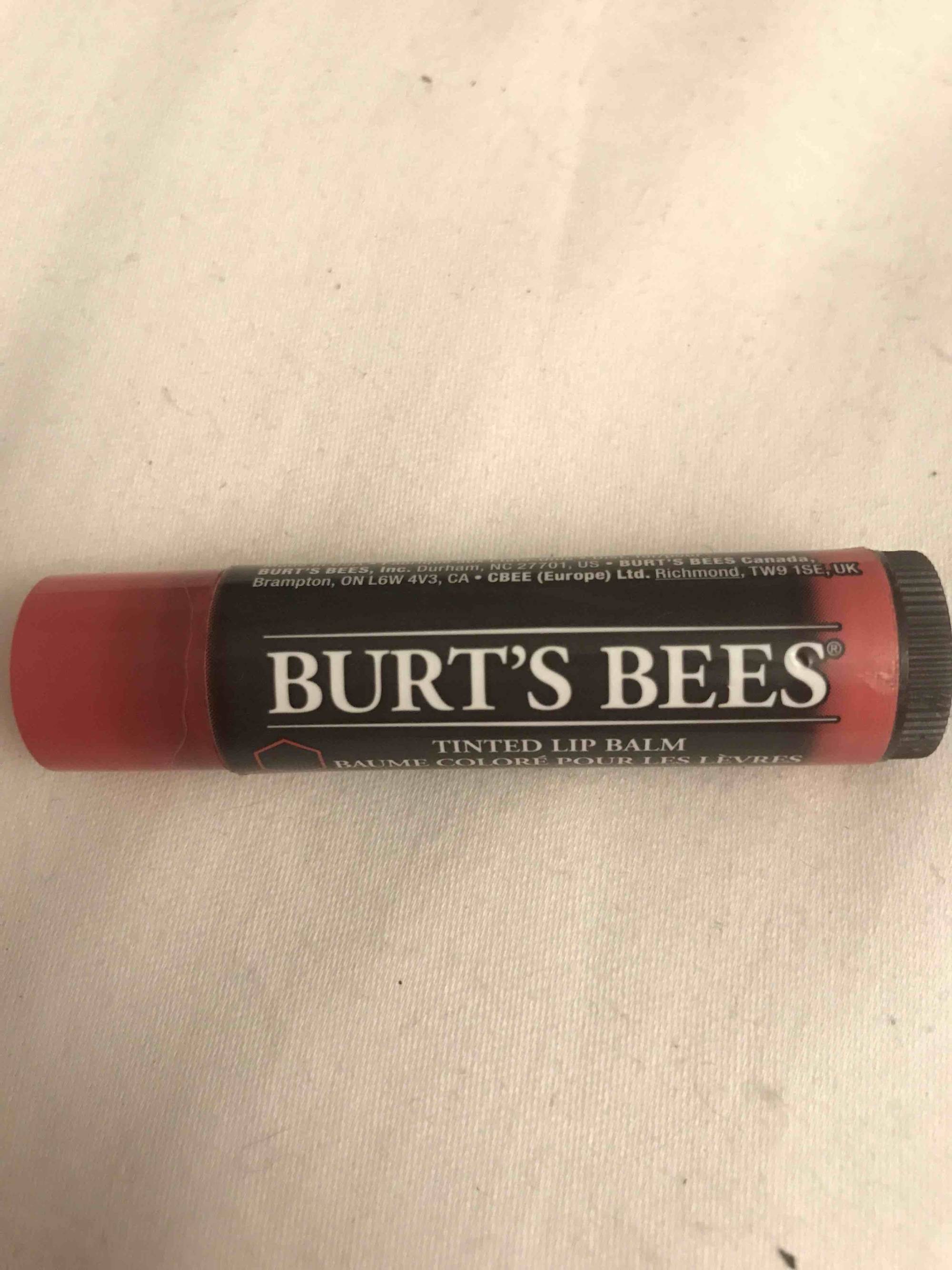 BURT'S BEES - Rose - Tinted lip balm 