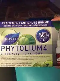 PHYTO - Phytolium 4 - Traitement antichute homme