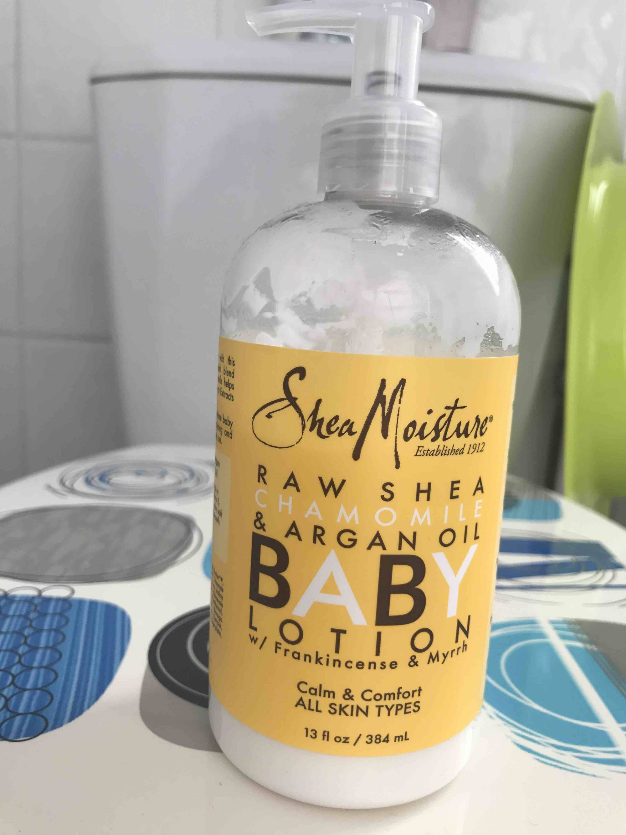 SHEA MOISTURE - Raw shea Chamomile & Argan oil - Baby lotion