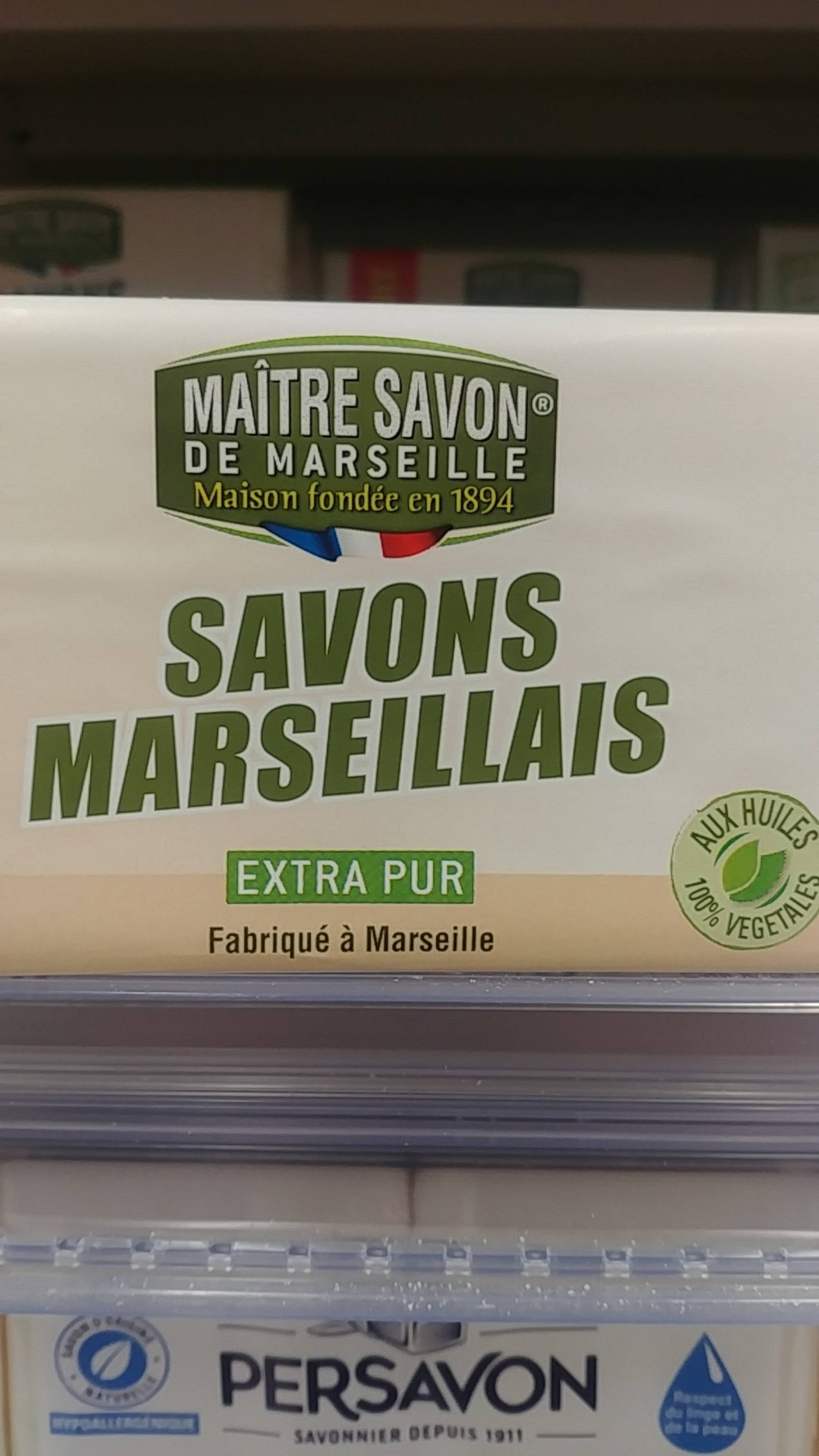 MAÎTRE SAVON DE MARSEILLE - Savons marseillais extra pur