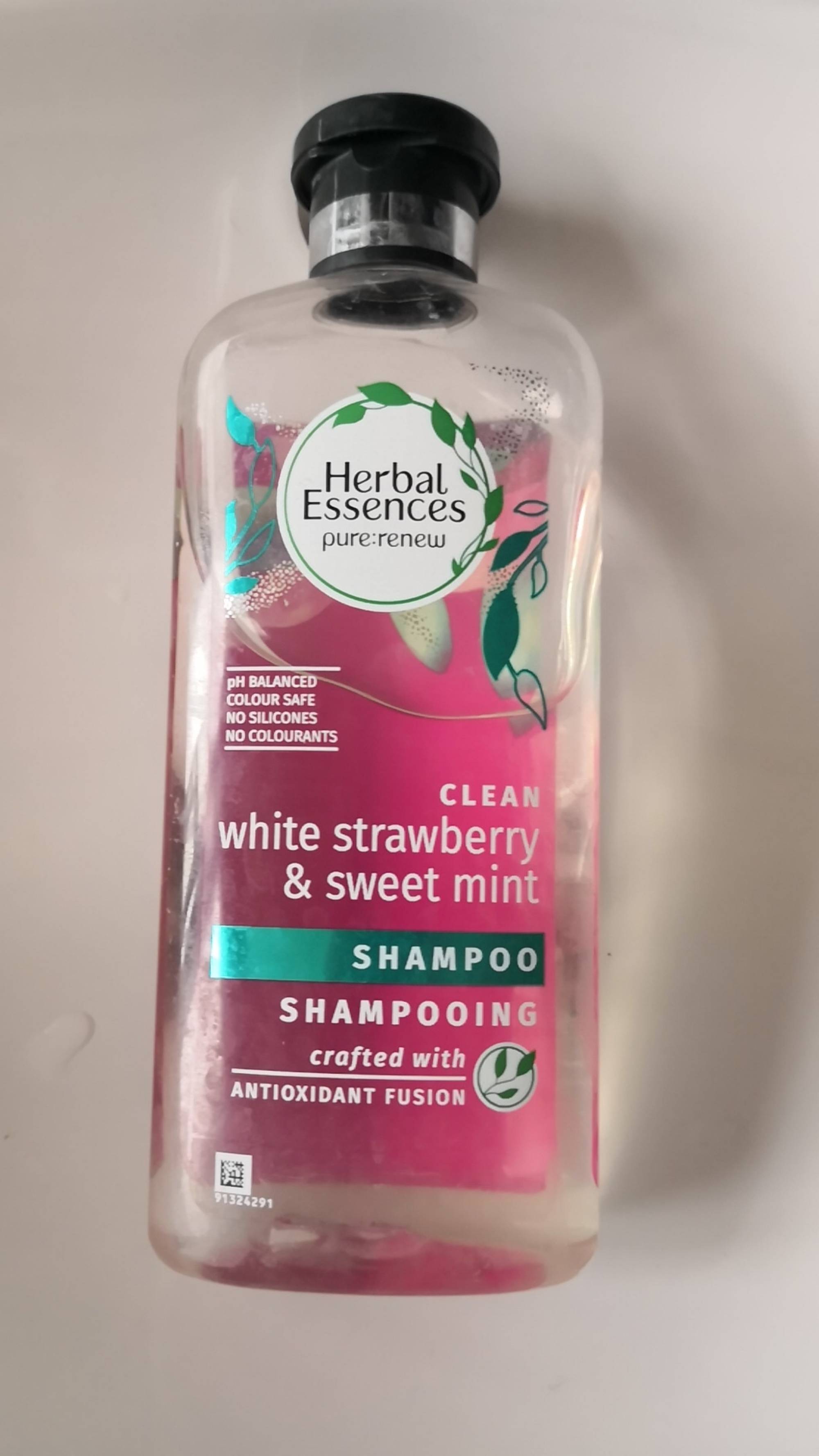 HERBAL ESSENCES -  Shampooing white strawberry & sweet mint