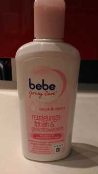 Composition Bebe Young Care Lotion Nettoyante Tonique Pour Le Visage Ufc Que Choisir