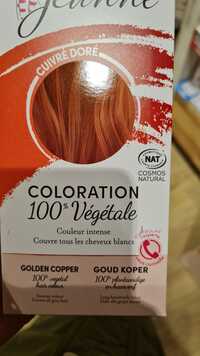 LES COULEURS DE JEANNE - Cuivre doré - Coloration 100 % végétale