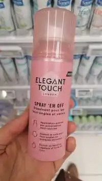 ELEGANT TOUCH - Spray 'em off - Dissolvant pour les faux-ongles et vernis