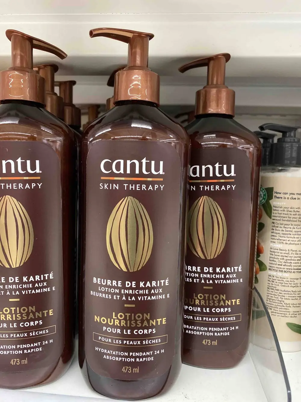 CANTU - Beurre de Karité - Lotion nourrissante pour le corps