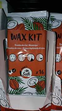 CARREFOUR - Carrefour soft - Wax kit, bandes de cire