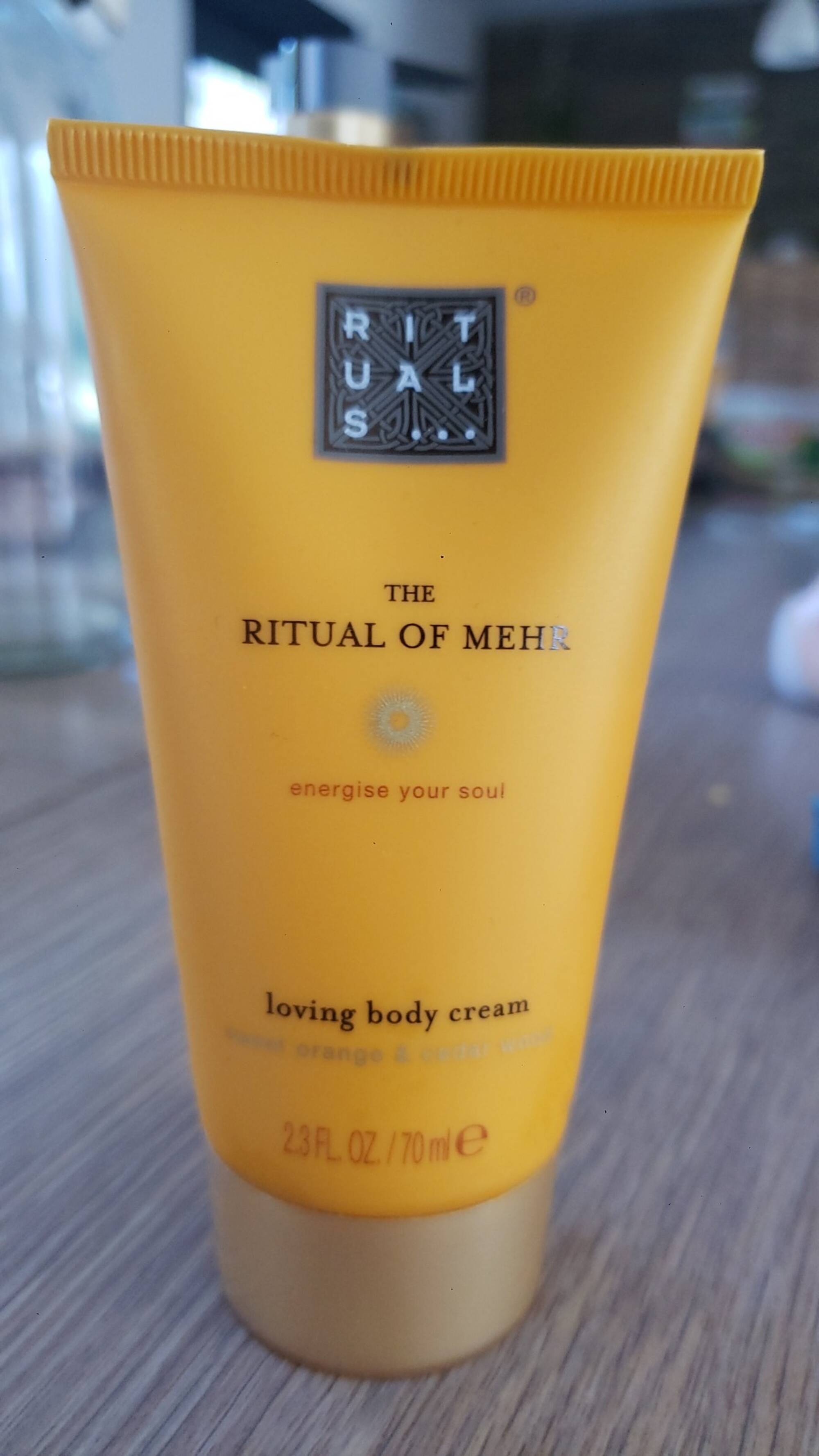 Rituals The Ritual Of Mehr Foaming Shower Gel - Mousse de douche à l'huile  essentielle d'orange