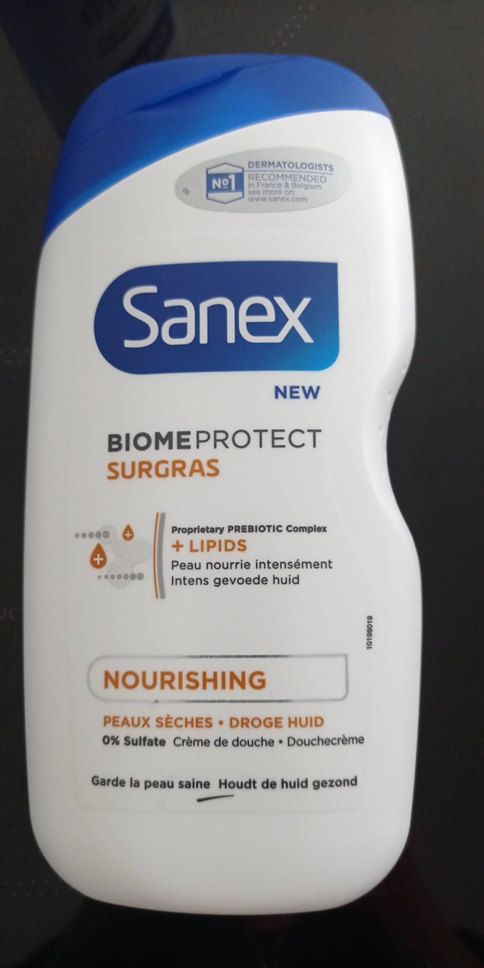 SANEX - Biome protect surgras - Crème de douche
