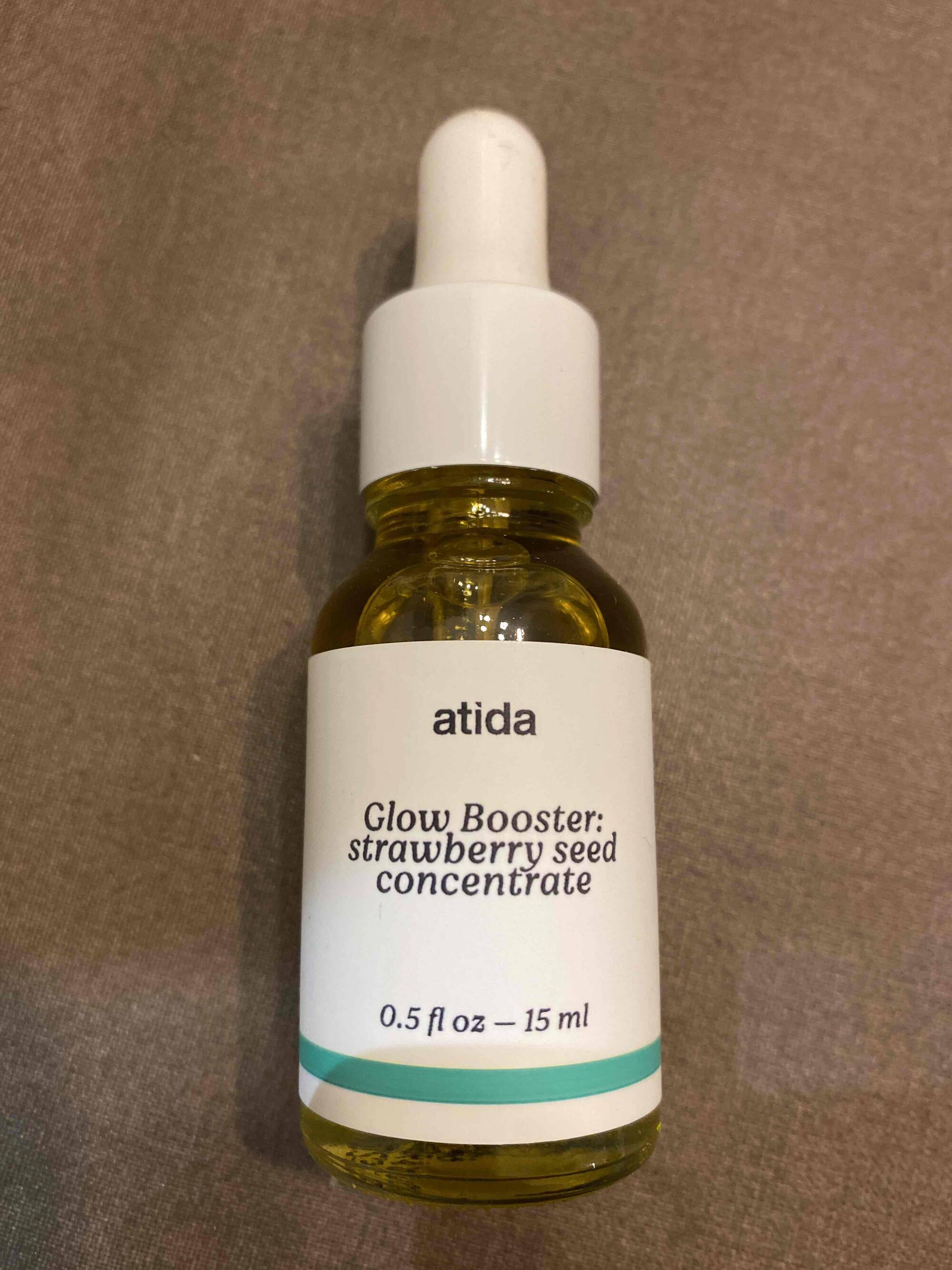 ATIDA - Glow booster strawberry seed concentrate