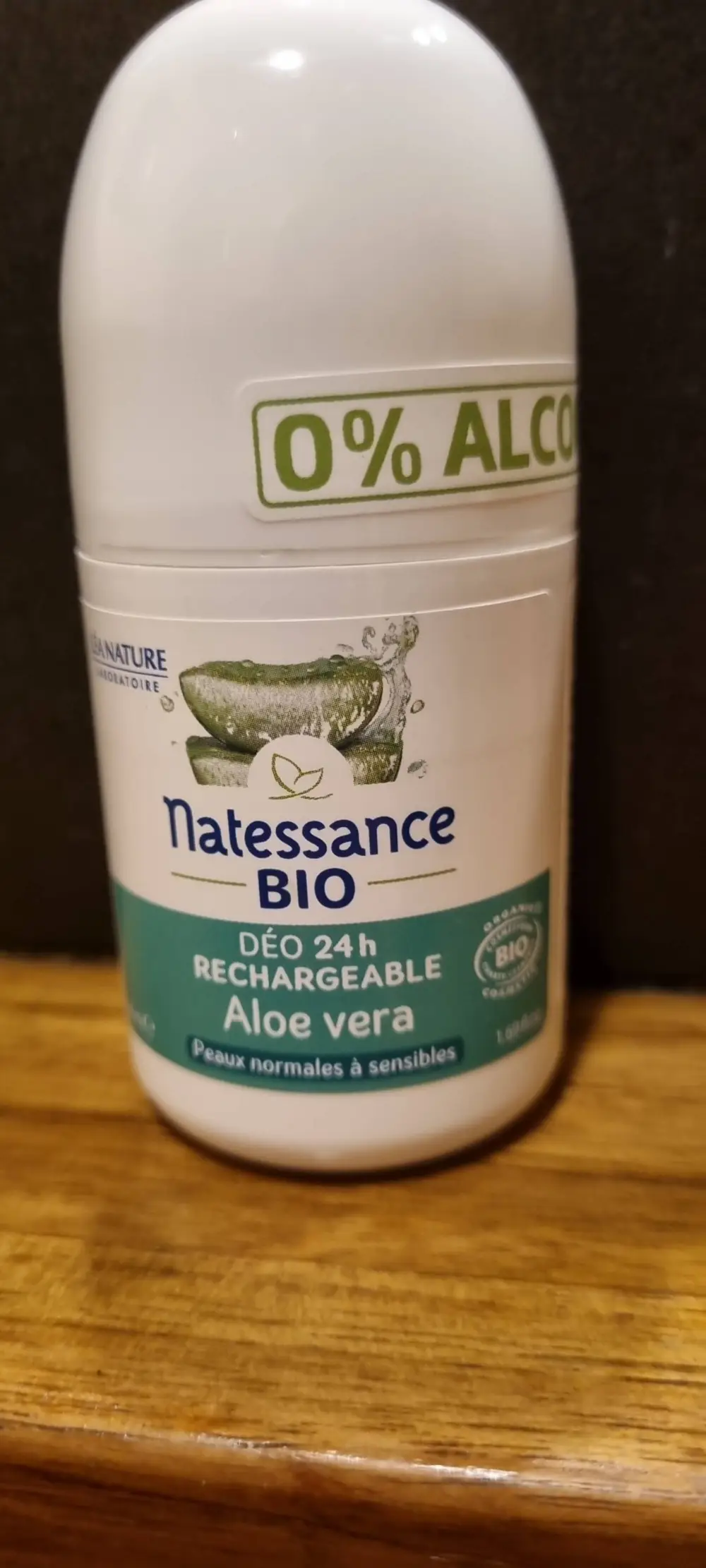 NATESSANCE - Déo 24h rechargeable à l'aloe vera bio