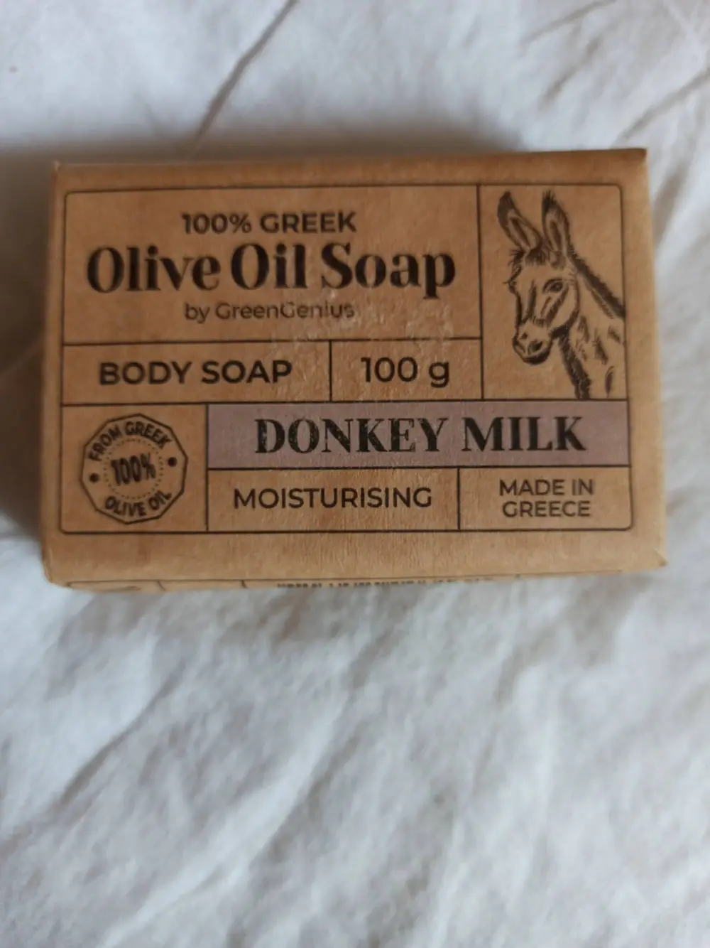 GREEN GENIUS - Donkey milk - Body soap