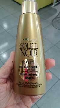 SOLEIL NOIR - Pilletée or - Spray huile sèche vitaminée 