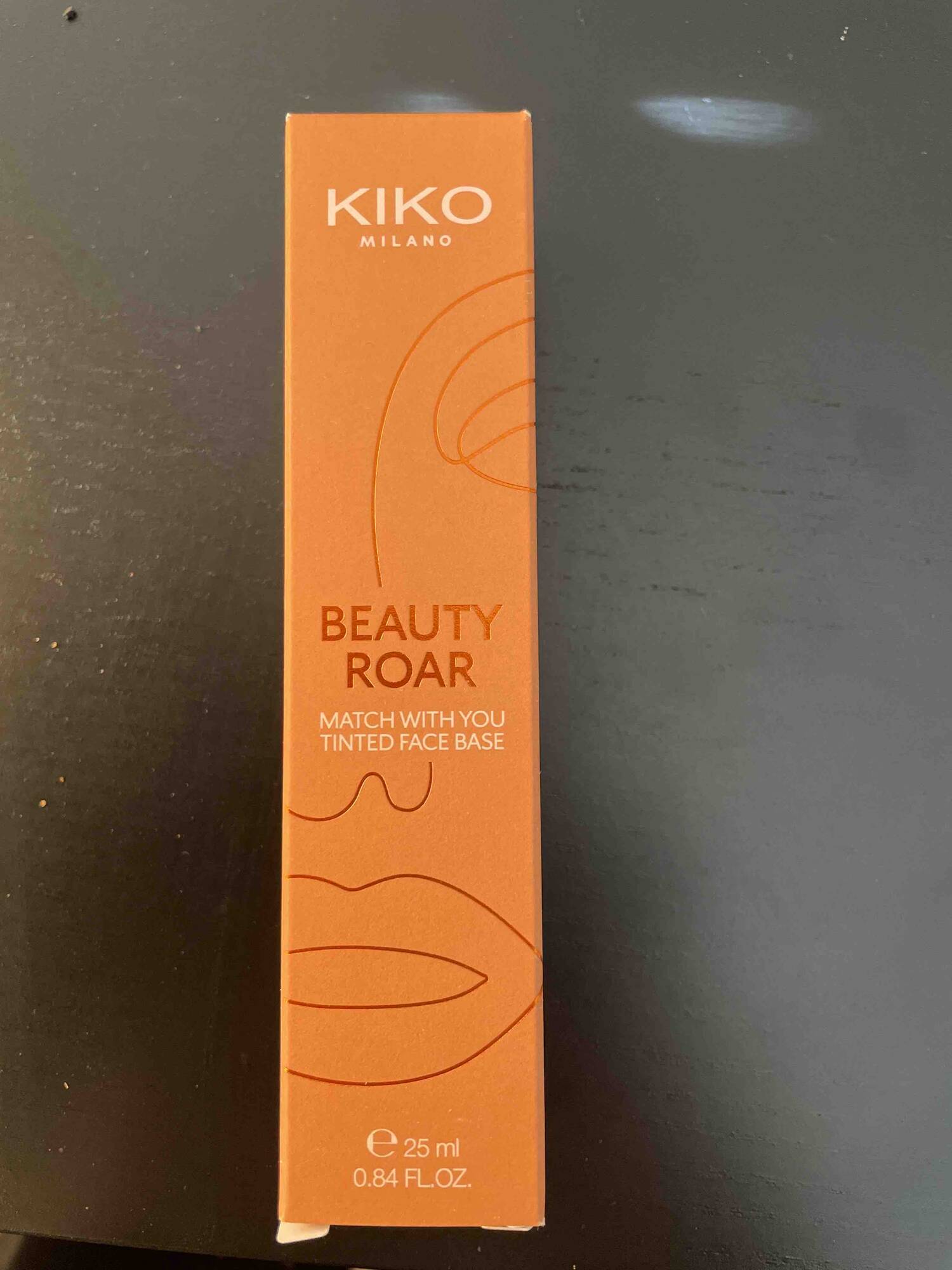 KIKO MILANO - Beauty roar - Match with you tinted face base